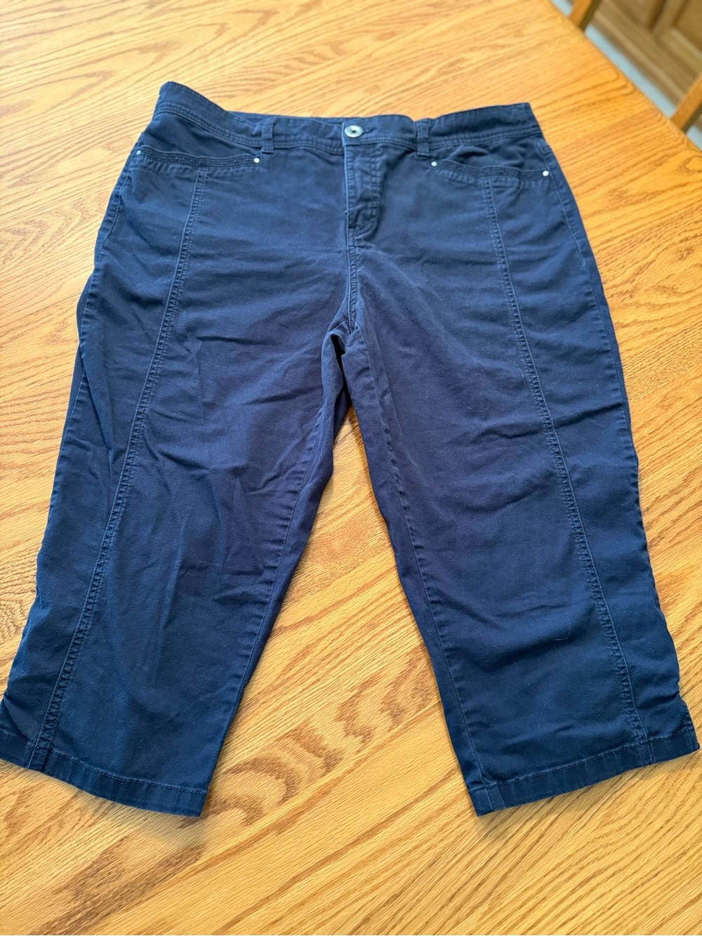 Style & Co. Navy Capri Pants
